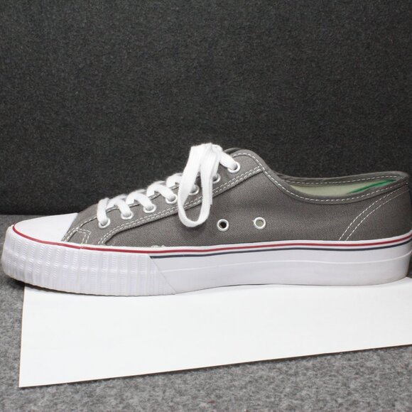 PF Flyers Sneakers Center Lo Reissue Gray Grey MC1002NV Mens Size 12 - Picture 9 of 14